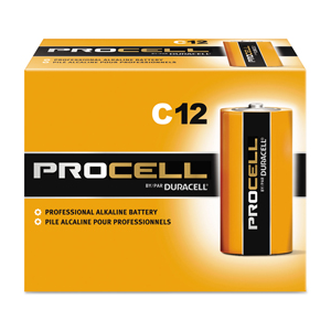 Procell Battery Size C 12/bx