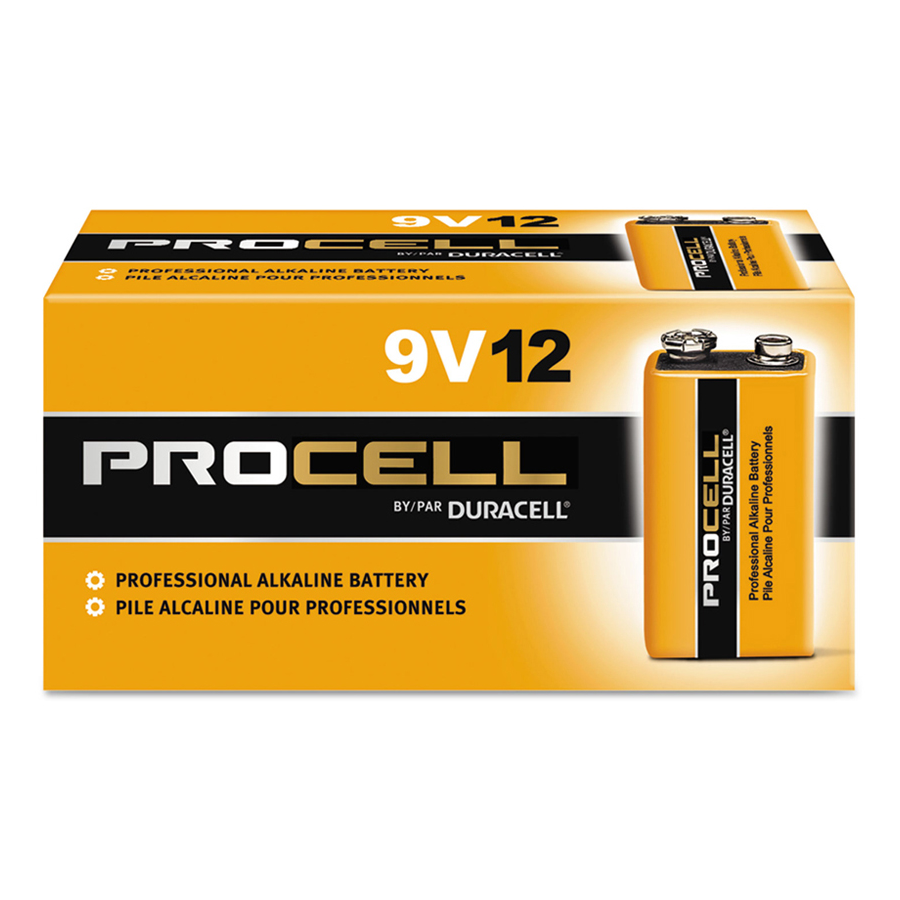 Procell Battery 9Volt 12/bx