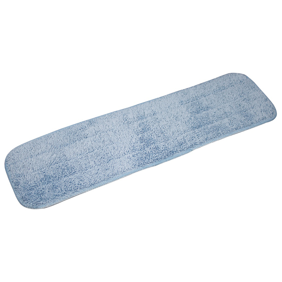Microfiber Damp Mop Pad Hd 18" Blue 60/cs
