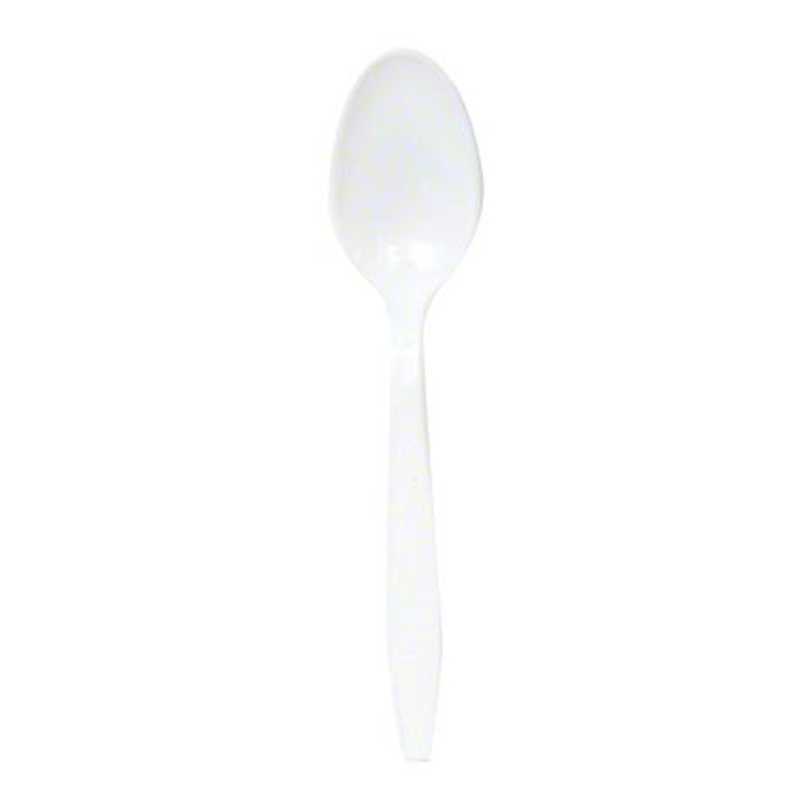 Plastic Spoon X-Heavy Ps White 100/bx