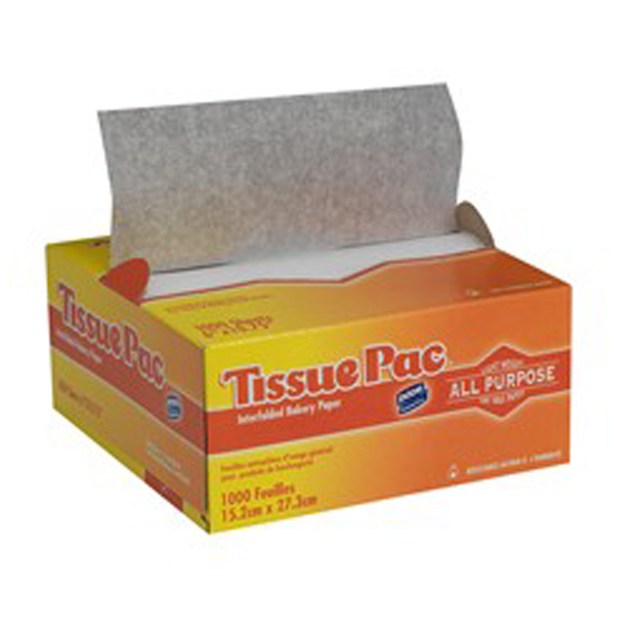 Wax Tissue Interfold 6"X10.75" 1000/bx