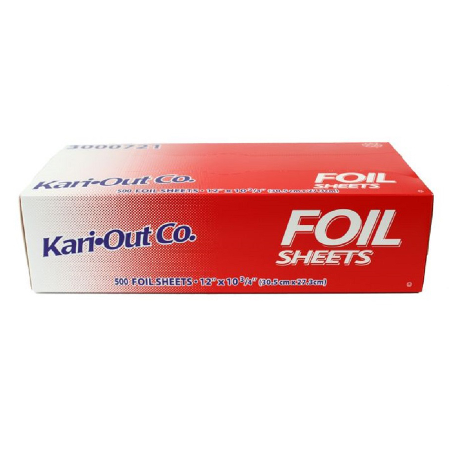 Aluminum Foil Sheets 12"X10.75" 500/bx