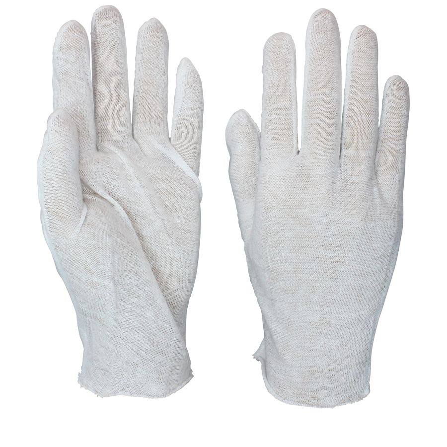Glove Cotton Inspectors Medium 24/bg