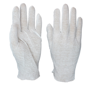 Glove Cotton Inspectors Medium 24/bg