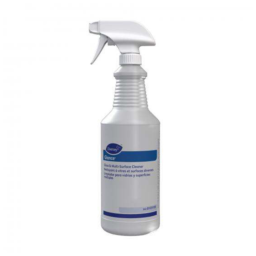Glance Spray Bottles Pre-Printed 32oz 12/cs