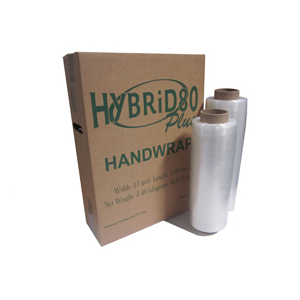 Stretch Film Hybrid 80 Gauge 4.5"X1000' 12/cs